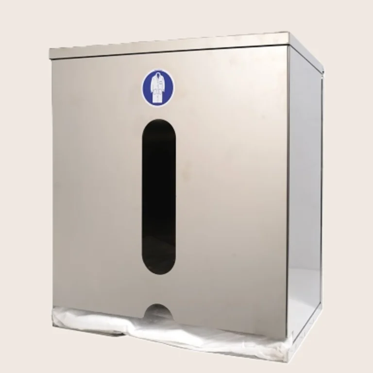 Distributeur inox pour blouses et combinaisons taille moyenne