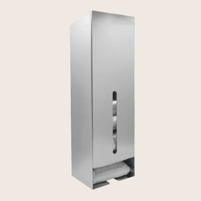 Distributeur inox de kits visiteurs