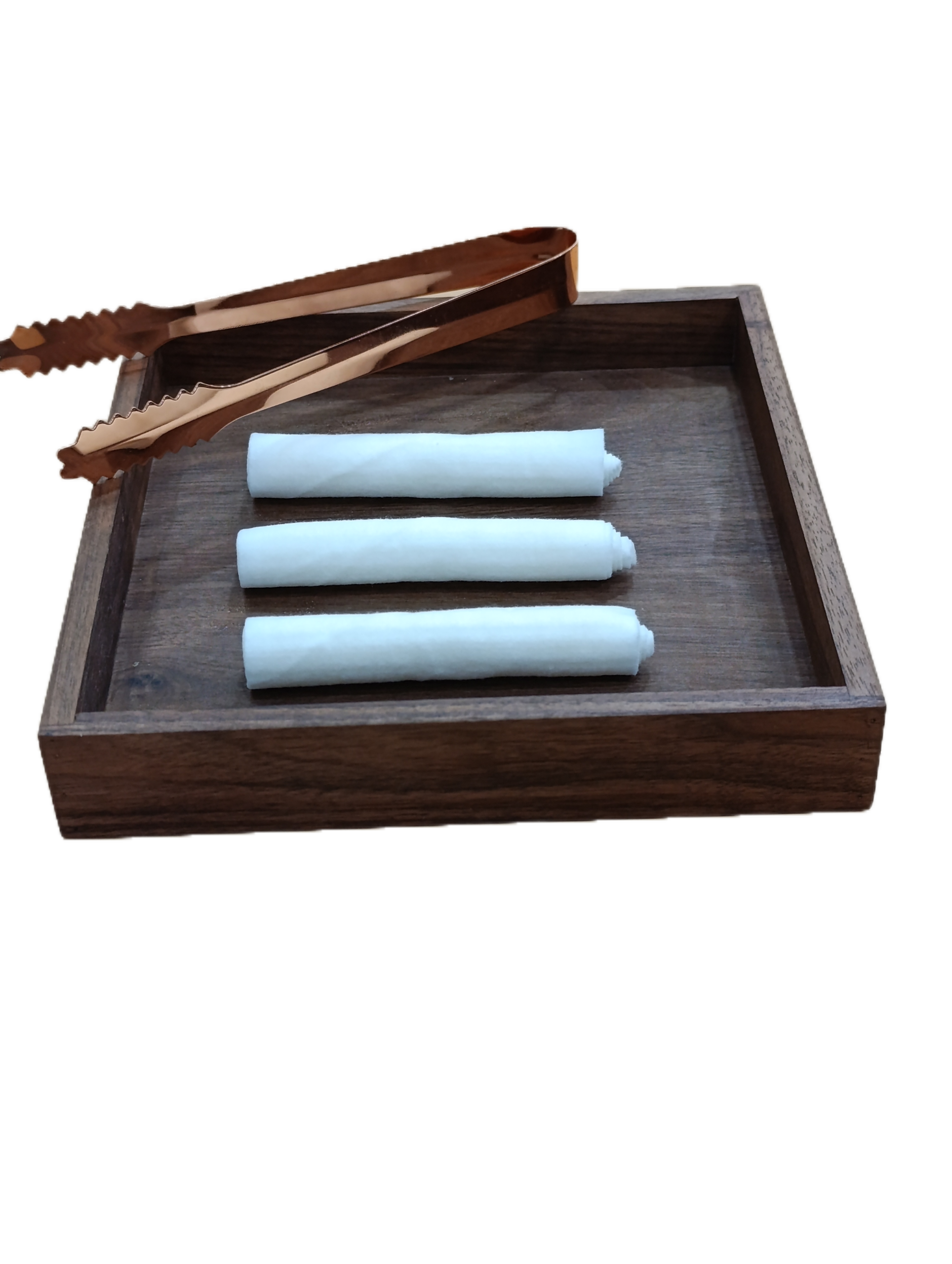 Plateau denprésentation en bois pour oshiboris